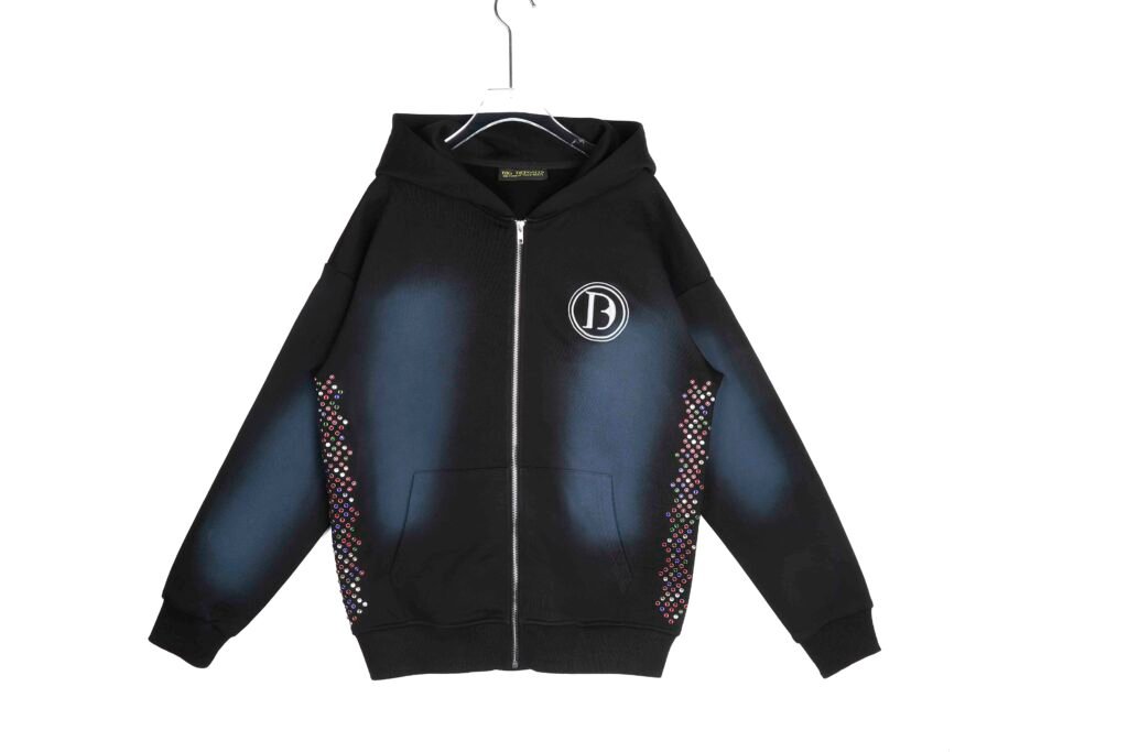 Custom Rhinestone Hoodie4