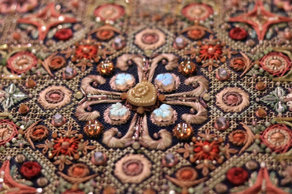 Kreuzstich-Stickerei