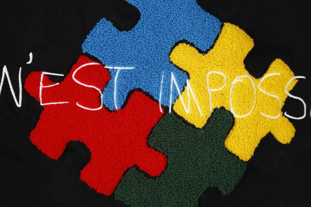 Handtuch-(Chenille-)Stickerei