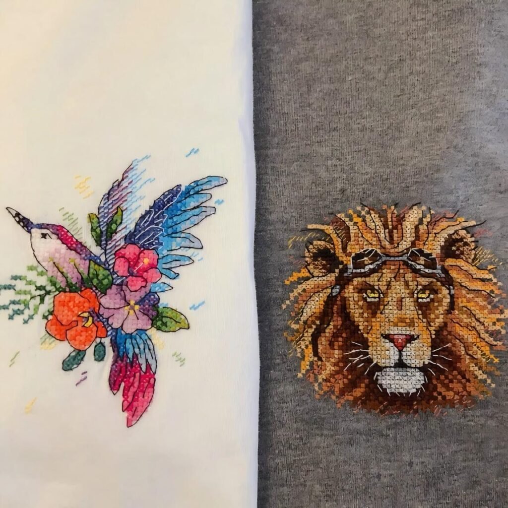 Kreuzstich-Stickerei 10