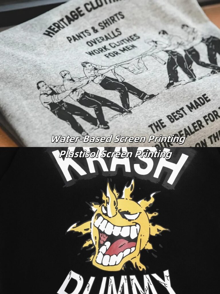 Wasserbasierter vs. Plastisol-Druck: Ein strategisches Entscheidungsframework für Ihre Marke